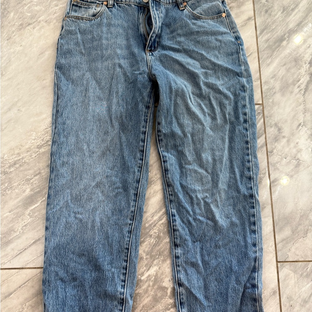 Abrand Women's Straight Blue Jeans